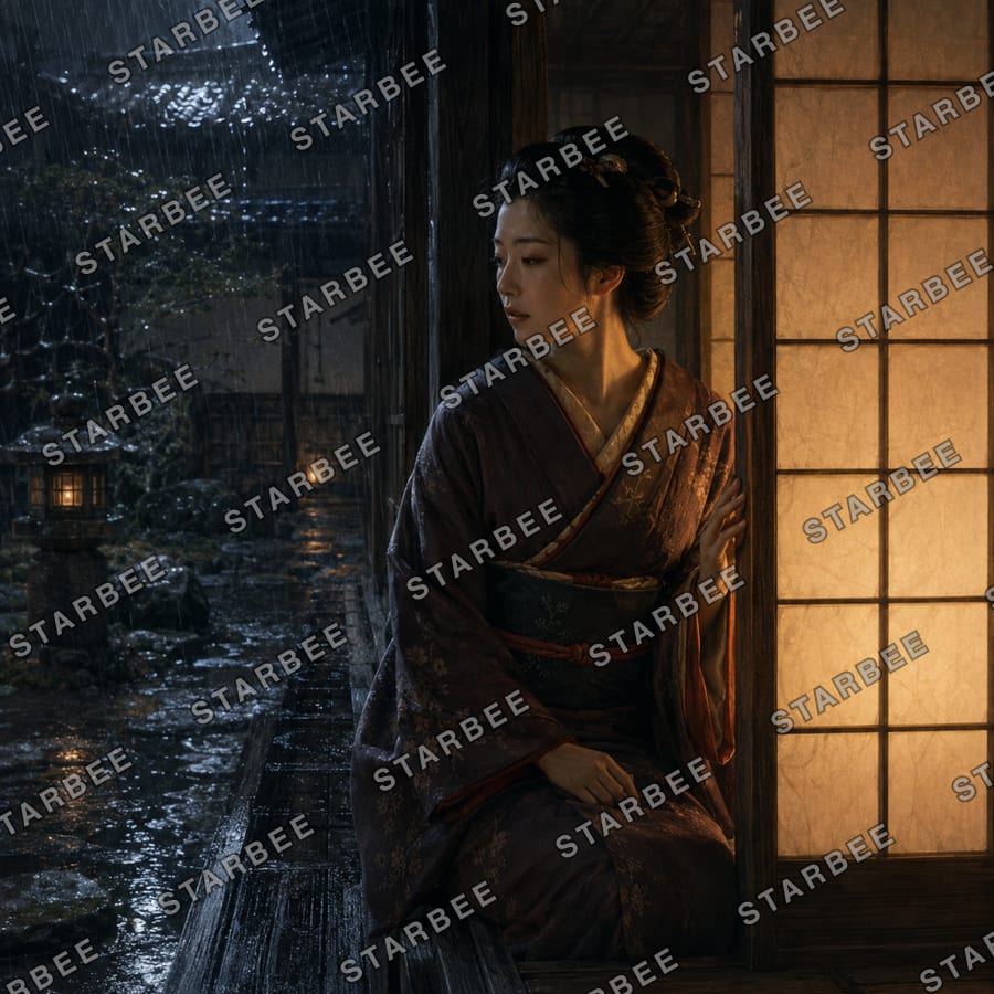 雨灯の人