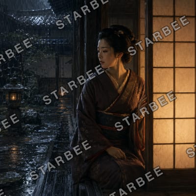 雨灯の人
