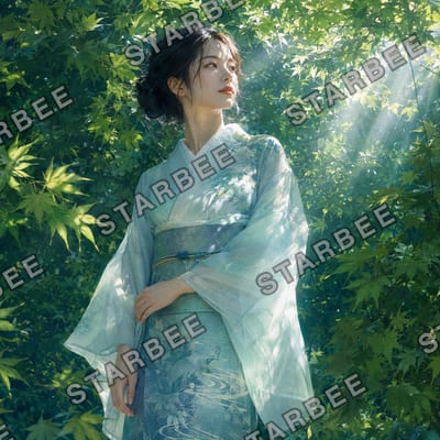 青葉の光
