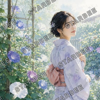 朝顔の庭