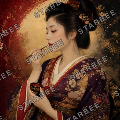 紅をひく頃