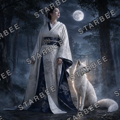 白狐の君