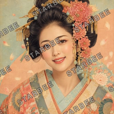 笑みの簪
