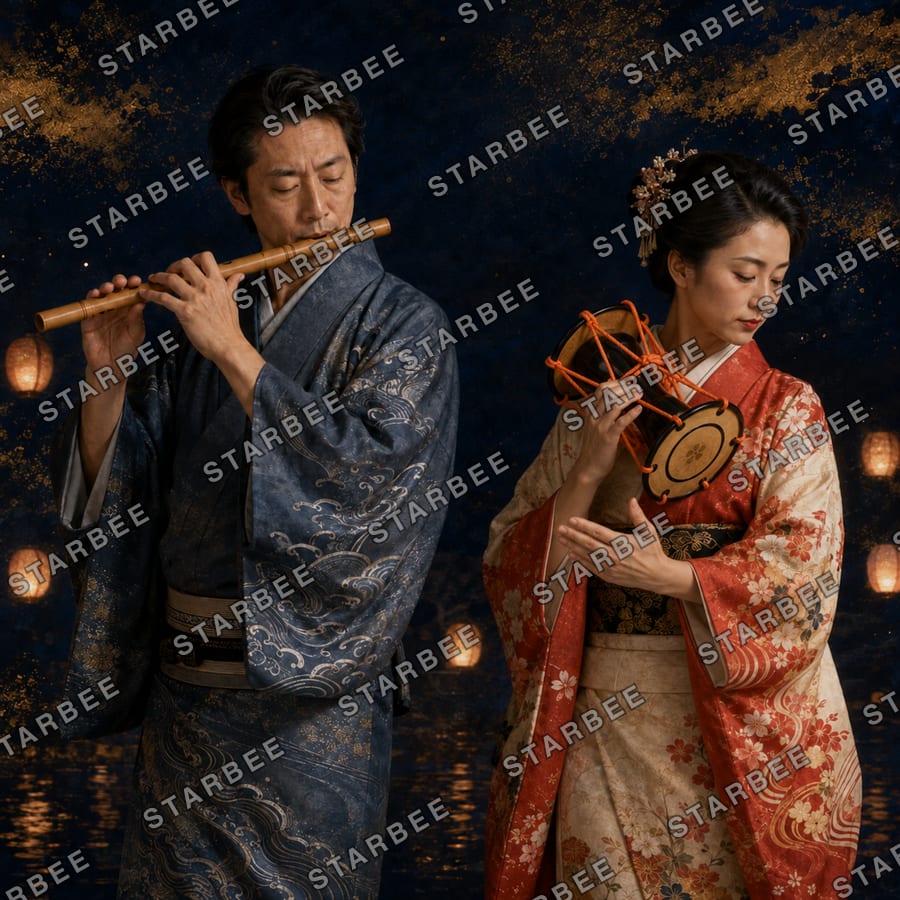 笛と鼓