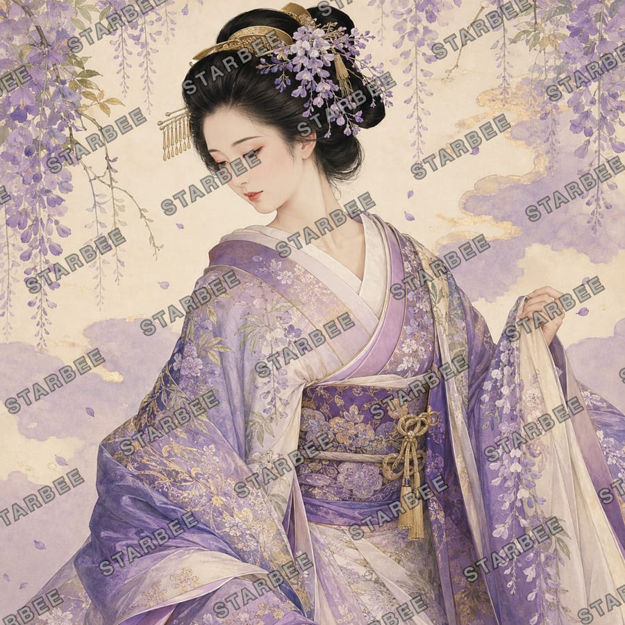 藤花の裳