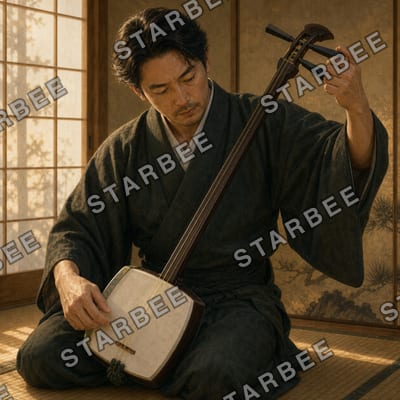 弦を張る