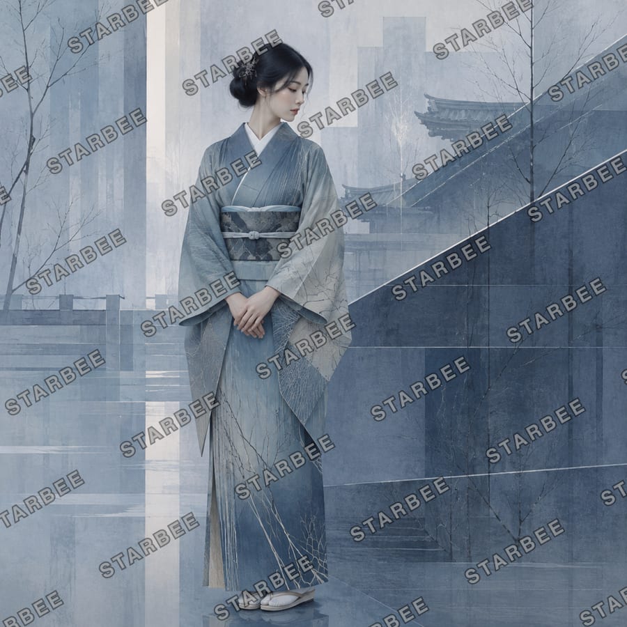 灰青の景