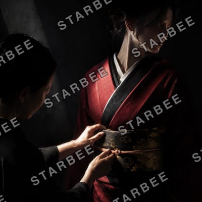 光の着付け