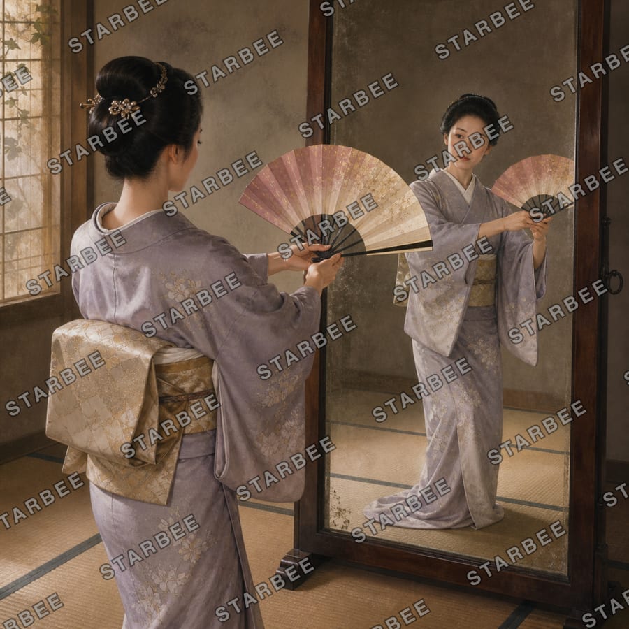 鏡前の舞