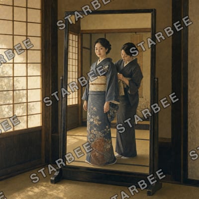 鏡の奥行き