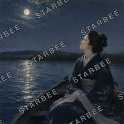 川面月