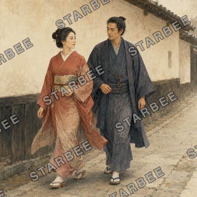 小路をゆく