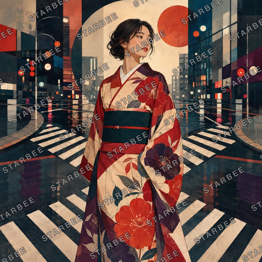 交差点花