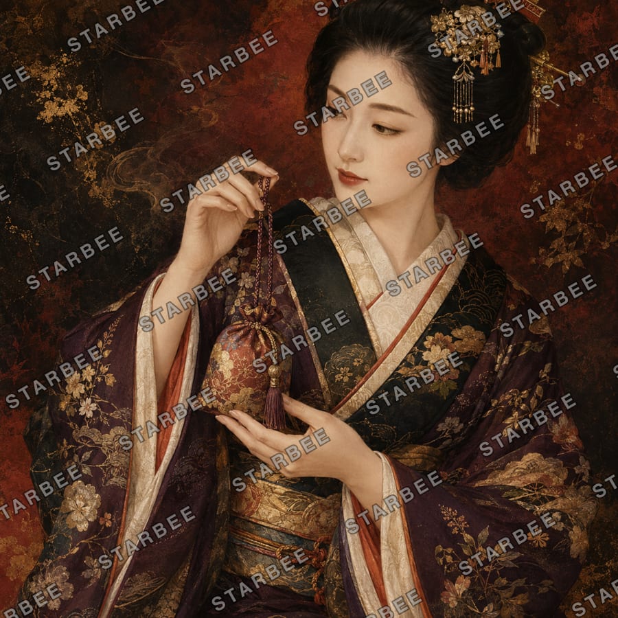 香袋の手