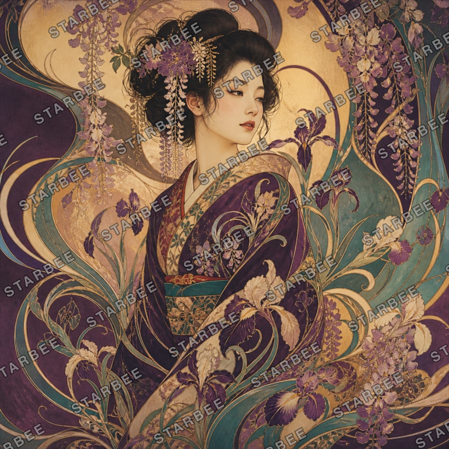 曲線花