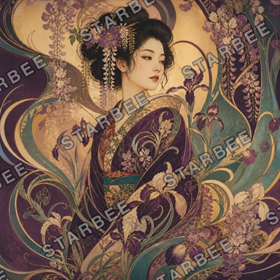 曲線花