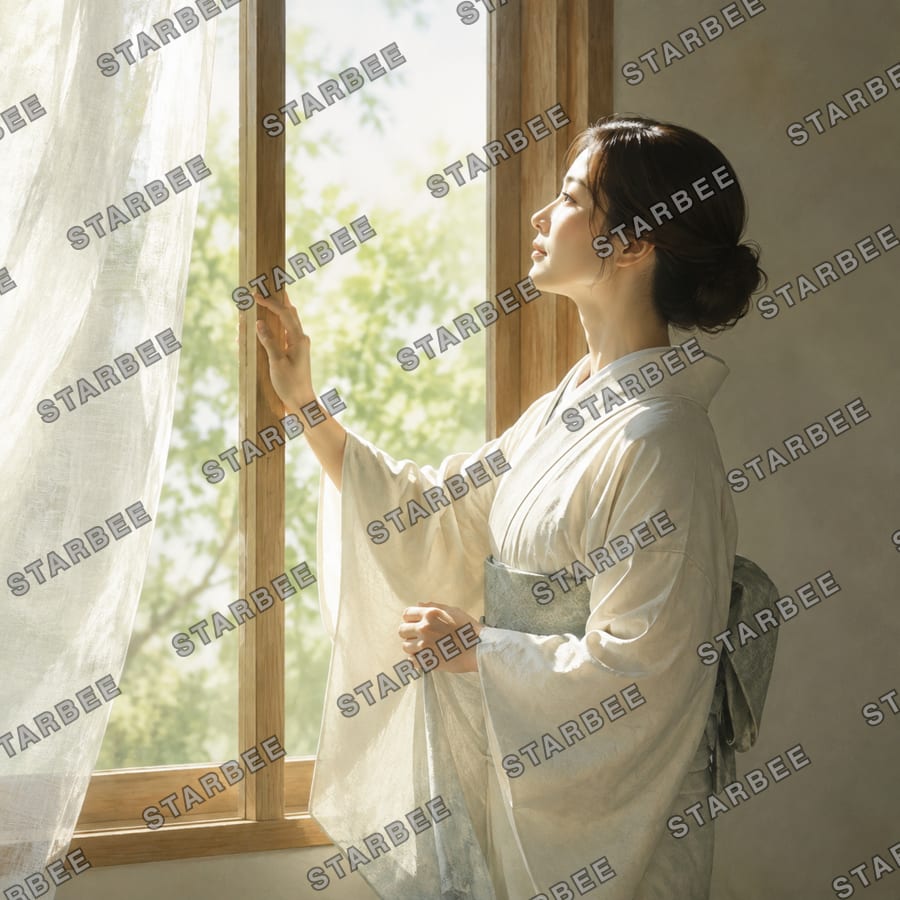 窓辺の光
