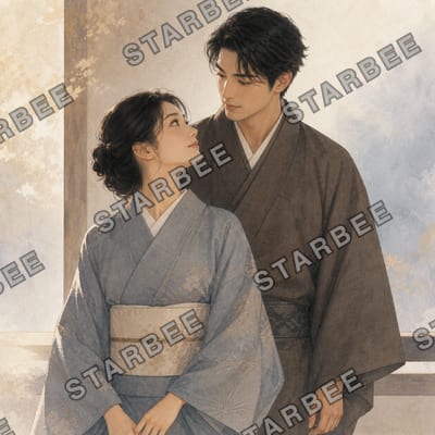 見上げるひと