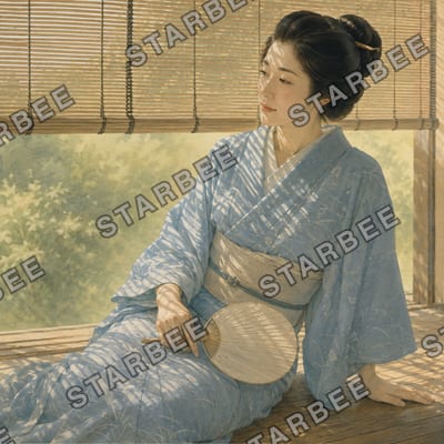 夏の簾