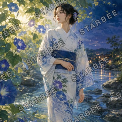 夏を映す衣
