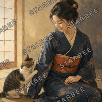 猫と帯