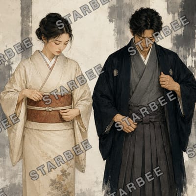 帯と羽織