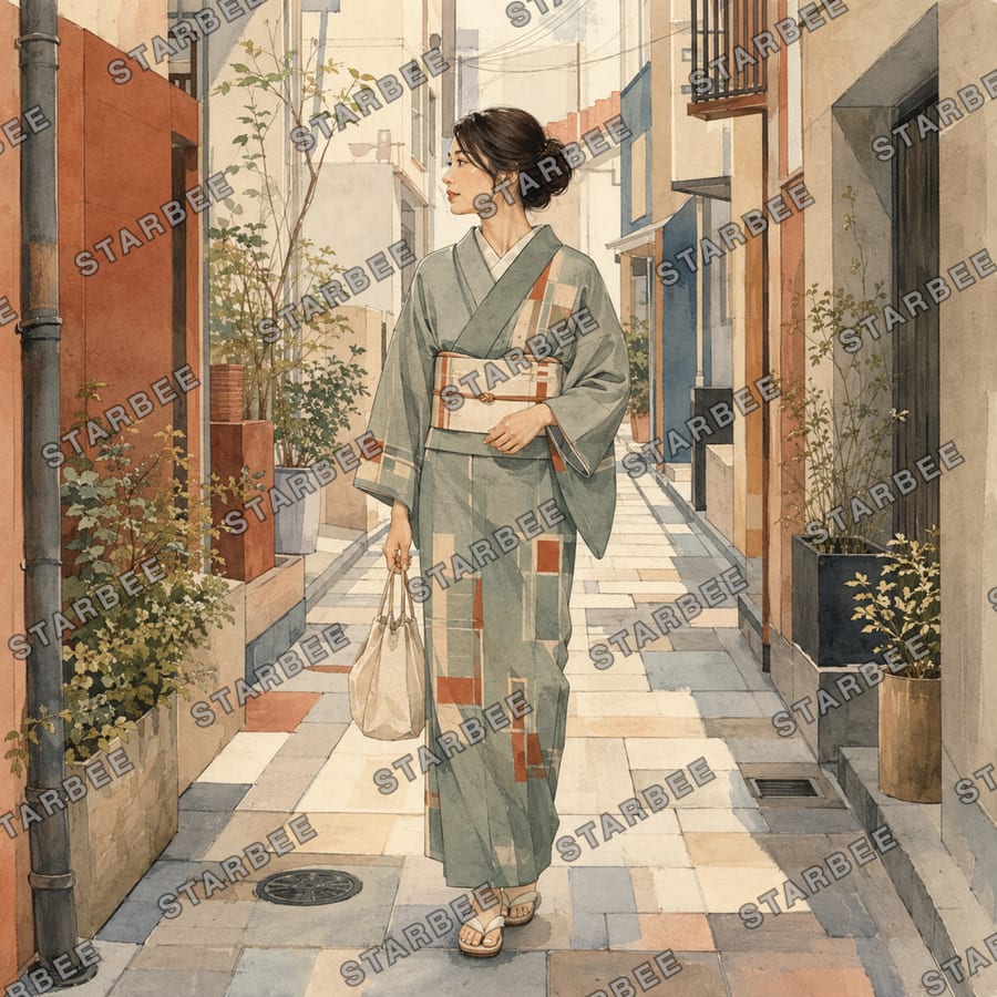 路地の彩