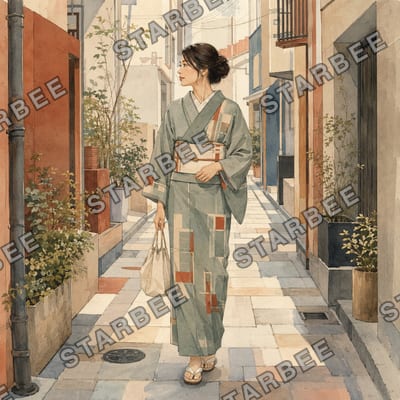 路地の彩