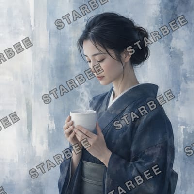 白湯の湯気