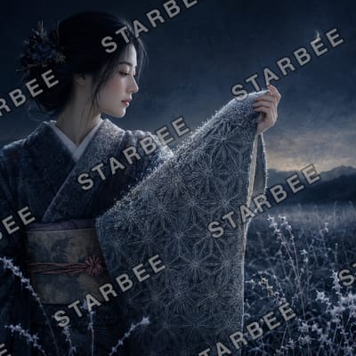 霜夜の袖