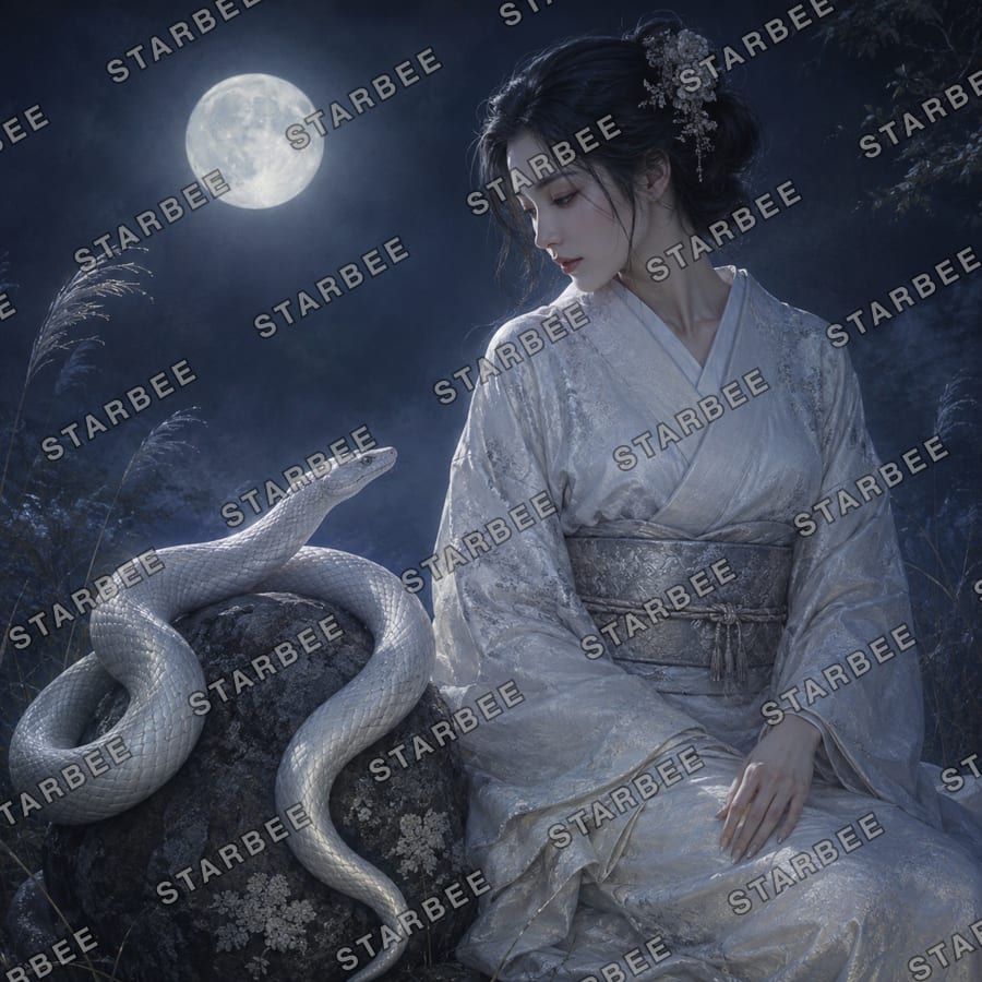白蛇の夜