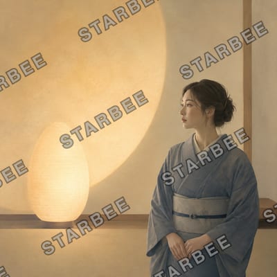 紙灯の部屋