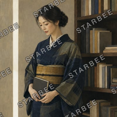 書棚の衣