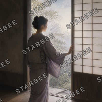 戸を開ける
