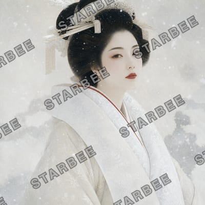 雪の襟