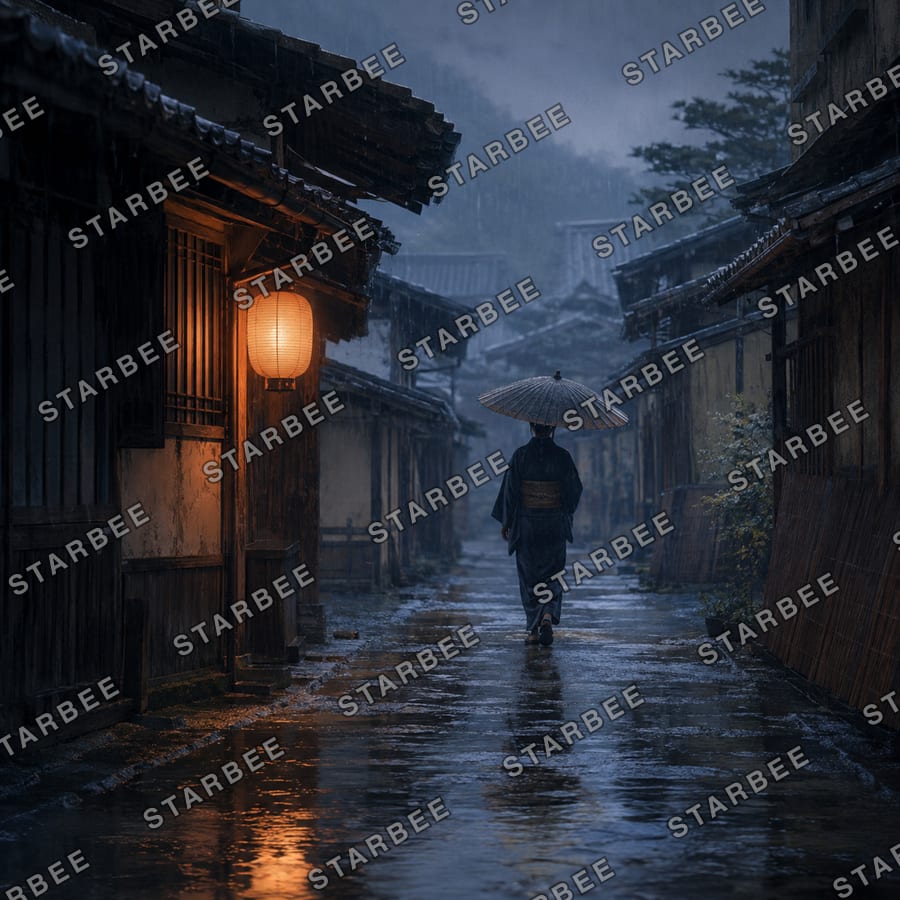 夕雨小路