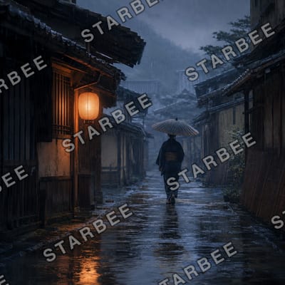 夕雨小路